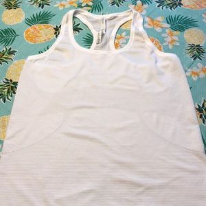 Lululemon white tank